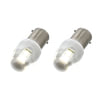 United Pacific 38897 Turn Signal Light Bulb High Power 8 LED 1156 Type Bulb, Single Contact, Straight-Across Pins, White