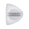 United Pacific 39505 Headlight Cover Headlight Cover - Headlight Turn Signal Light Cover, 12 LED, Reflector, Amber LED/Clear