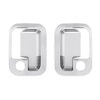 United Pacific 40962 Exterior Door Handle Trim Door Handle Trim - Exterior, Set, Chrome, for 2005+ Peterbilt/Kenworth