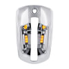 United Pacific 42535 Exterior Door Handle Cover Exterior Door Handle Cover - Passenger Side, Chrome,with 6 LED Amber Light