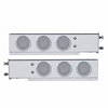 United Pacific 61803 Light Bar Light Bar - Stainless Steel, Spring Loaded, Rear, Stop/Turn/Tail Light, Red LED/Clear Lens,