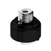 71070 by UNITED PACIFIC - Gearshift Adapter - Matte Black, M30X3.5 Thread-On with LED Mount