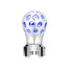 United Pacific 71085 Manual Transmission Shift Knob Thread-On Annodized Phoenix Style Ball Gearshift Knob with Blue LED