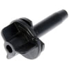 Dorman 927-842 Radiator Mount Bracket Radiator Mount Retainer - Plastic, Black, 2.6 in. Length, Bolt-On Mount, Twist-On