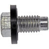 Dorman 090-059CD Engine Oil Drain Plug Oil Drain Plug Pilot Point Molded Gasket M12-1.75, Head Size 15Mm