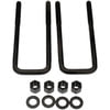 Dorman 929-816 Leaf Spring Axle U-Bolt Kit 9/16" x 2.563" x 8.625" Square Bend Grade 5 Rear Leaf Spring Axle U-Bolt Fastener