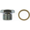 Dorman 090-011CD Engine Oil Drain Plug Oil Drain Plug Standard 7/8 In.-18, Head Size 1-1/8 In.