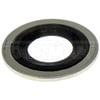 Dorman 097-118CD Engine Oil Drain Plug Gasket Nylon Rib Drain Plug Gasket, Fits M14, 1/2Do