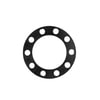 Accuride 590-1 Wheel Rim Guard KIC, Wheel-Guard Separator Plate, BLACK PLASTIC, 10 HOLE, 11.25 IN. BOLT CIRCLE, STUD PILOT,