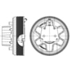 Kit Masters 010019600X Engine Cooling Fan Clutch Pulley Bracket Kysor-Style Hub - Remanufactured