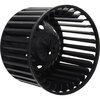 BW0302 by VDO - HVAC Blower Motor Wheel - 5.75in x 3.68in Plastic, 0.312in Shaft, CW Rotation