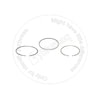Blumaq 4569323 Engine Piston Ring Set Engine Piston Ring Set - fit for Caterpillar Applications