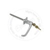 Blumaq 4V6873 Side Window Handle Side Window Handle - fits Caterpillar, Track Loader and Wheel Loader