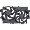 VDO FA70847 Dual Radiator and Condenser Fan Assembly Fan Assembly
