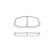 Bendix E10701120 Disc Brake Pad Set Pad Set