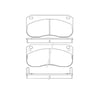 Bendix E10706240 Disc Brake Pad Set Pad Set
