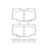 Bendix E10905020 Disc Brake Pad Set Pad Set