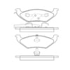 Bendix E10907150 Disc Brake Pad Set Pad Set