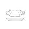 E10908050 by BENDIX - Pad Set