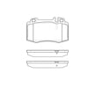 Bendix E10908470 Disc Brake Pad Set Pad Set