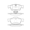 Bendix E10911220 Disc Brake Pad Set Pad Set
