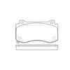 Bendix E10911490 Disc Brake Pad Set Pad Set