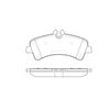 Bendix E10913180 Disc Brake Pad Set Pad Set