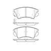 Bendix E10914040 Disc Brake Pad Set Pad Set