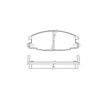 Bendix E11003630 Disc Brake Pad Set Pad Set