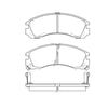 Bendix E11005300 Disc Brake Pad Set Pad Set