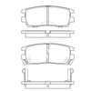 Bendix E11005670 Disc Brake Pad Set Pad Set