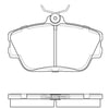 Bendix E11005980 Disc Brake Pad Set Pad Set