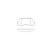 Bendix E11008850 Disc Brake Pad Set Pad Set
