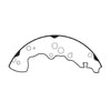 Bendix E11607860 Drum Brake Shoe Brake Shoe