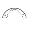 Bendix E11608700 Drum Brake Shoe Brake Shoe