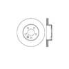Bendix E12538056 Disc Brake Rotor Rotor