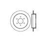 Bendix E12547086 Disc Brake Rotor Rotor
