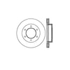 Bendix E12548023 Disc Brake Rotor Rotor