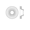 Bendix E12548025 Disc Brake Rotor Rotor