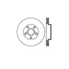 Bendix E12549126 Disc Brake Rotor Rotor