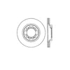Bendix E12551045 Disc Brake Rotor Rotor
