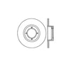 Bendix E12552005 Disc Brake Rotor Rotor