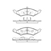Bendix E11104210 Disc Brake Pad Set Pad Set