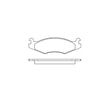 Bendix E11106510 Disc Brake Pad Set Pad Set