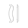 Bendix E11106551 Disc Brake Pad Set Pad Set