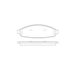 Bendix E11109310 Disc Brake Pad Set Pad Set