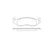 Bendix E11110450 Disc Brake Pad Set Pad Set
