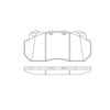 Bendix E11113120 Disc Brake Pad Set Pad Set
