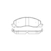 Bendix E11113990 Disc Brake Pad Set Pad Set