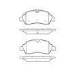 Bendix E11117750 Disc Brake Pad Set Pad Set